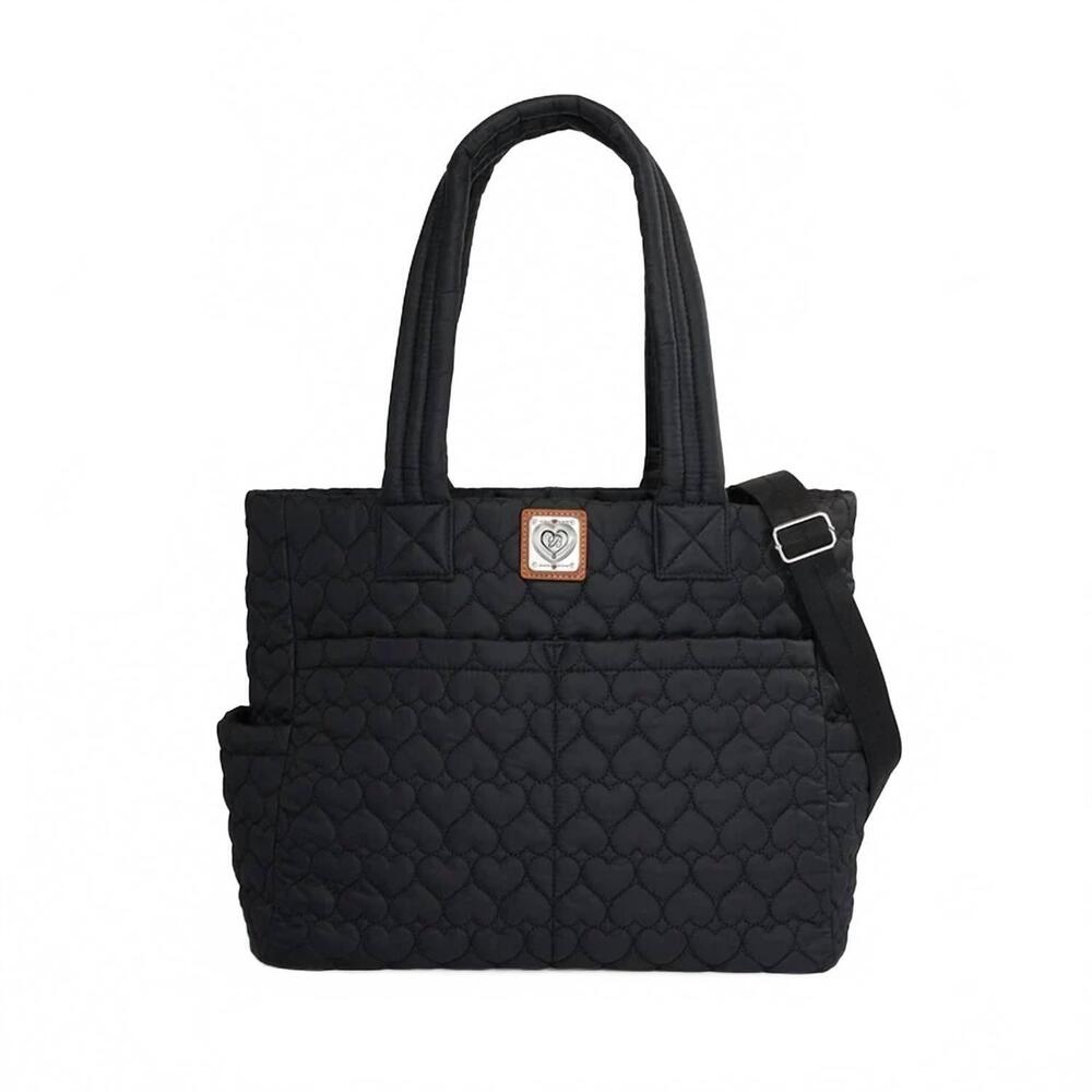 NEW BRIGHTON women's kameron utility tote in black